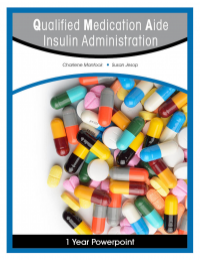 QMA Insulin Administration Powerpoint - 1 Yr (9780840212351)