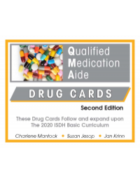QMA - Qualified Medication Aide Drug Cards - 2nd ed (Spring 2021)